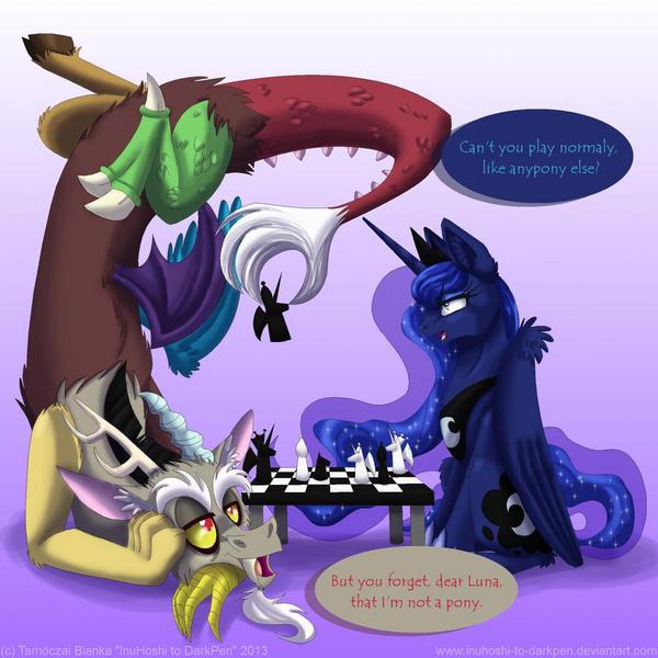 "Discord!"
#brony #Pegasister