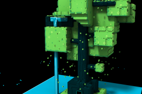 Playnamics's tweet photo. Checkout TinyVoxel by @y2bcrazy http://t.co/RQjkRxafCk - Really interesting voxel graphics! http://t.co/aPR3qtdWdc