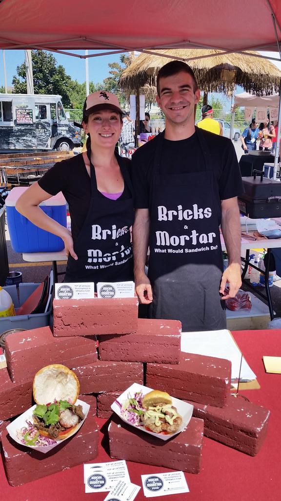 TOFoodFest's tweet photo. How does a steak &amp; bacon sandwich sound? You can get one from @BrcksNMortar at #TOFoodFest at 1pm! http://t.co/uUIr4bdacw