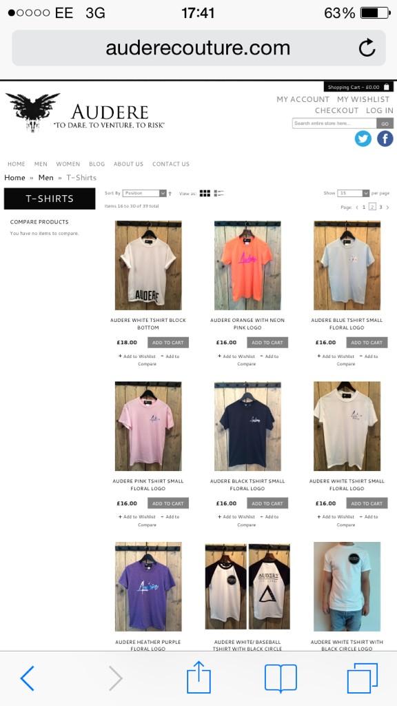 AudereCouture's tweet photo. More than 20 new products have been added online 💻

http://t.co/VeB4OFdAMo http://t.co/1WJpxGM3sc