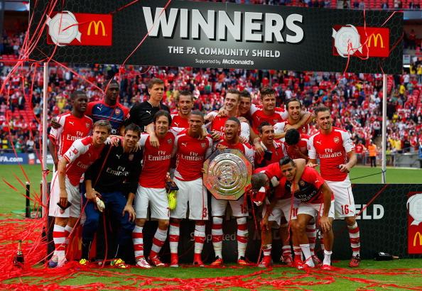 ID_ARSENAL's tweet photo. Juara Community Shield 2014, ARSENAL FC! #COYG http://t.co/TUlLz9VO19