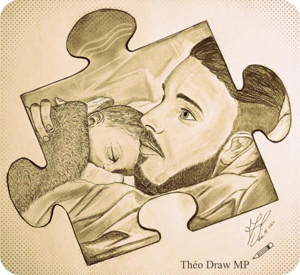 THEODRAWMP's tweet photo. "Vision Prémonitoire ?" 
Voici,mon nouveau dessin de @MPOFFICIAL (réalisé les 1&amp;2 Aout 2014,en 7 heures) #DrawingMP http://t.co/D5ftzzTHJ4
