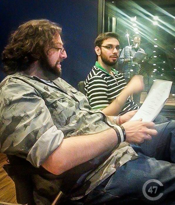 C47_Films's tweet photo. "Voice Over" recording session for "Quarantina" in SAE amman  #VoiceOver #ShortFilm #SAE http://t.co/n63uU3neOQ