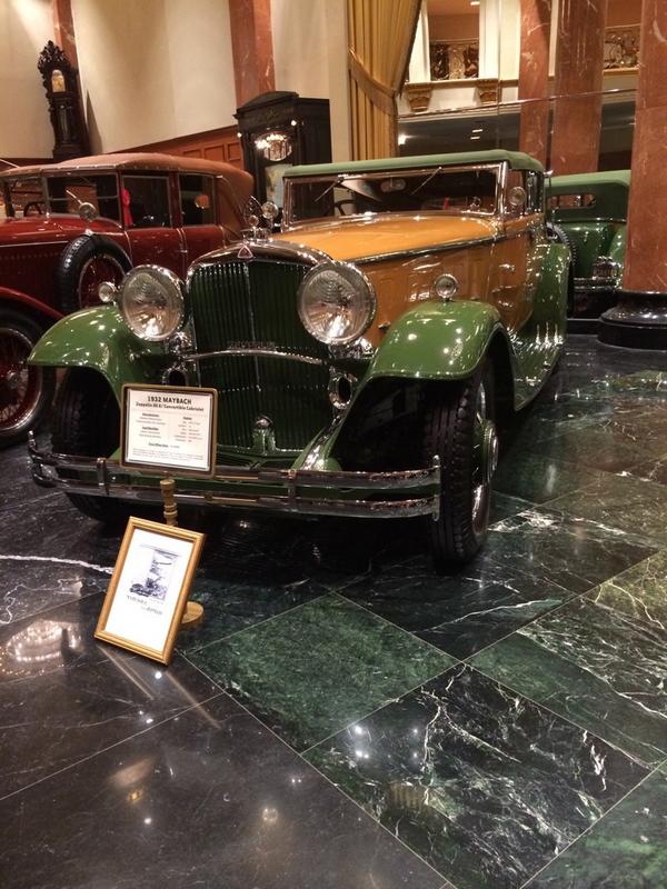 GoodwoodRRC's tweet photo. '32 Maybach Zepplin at #nethercuttcollection. #giddy http://t.co/bpQKFNI56g