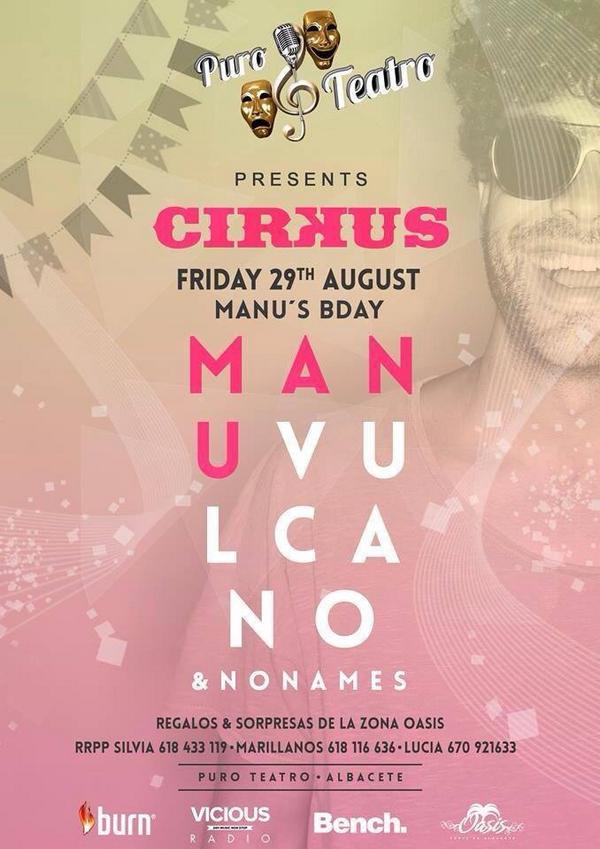 LuuciLus's tweet photo. 29 DE AGOSTO!!!  Repetimos con NONAMES Y MANU VULCANO 😉@FiestaAuraAB @FiestasAlbacete http://t.co/hJm8XhRtQA