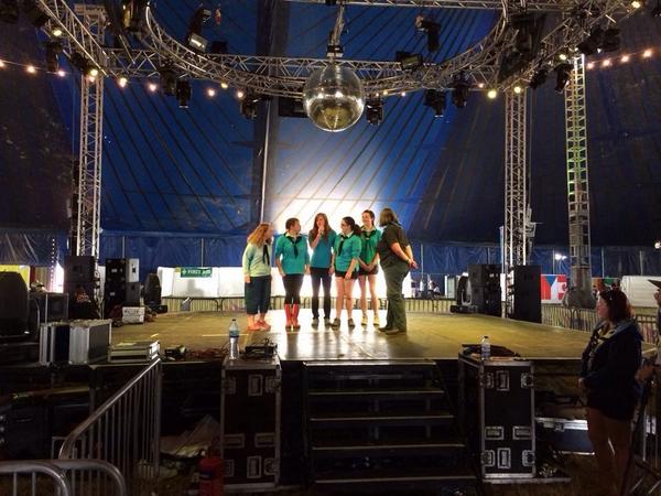 Gabby_Olivia_xx's tweet photo. Making my promise on the stage in the squircle was such an amazing experience @wings2014 @WINGS2014_Space http://t.co/fbgb7t73VR