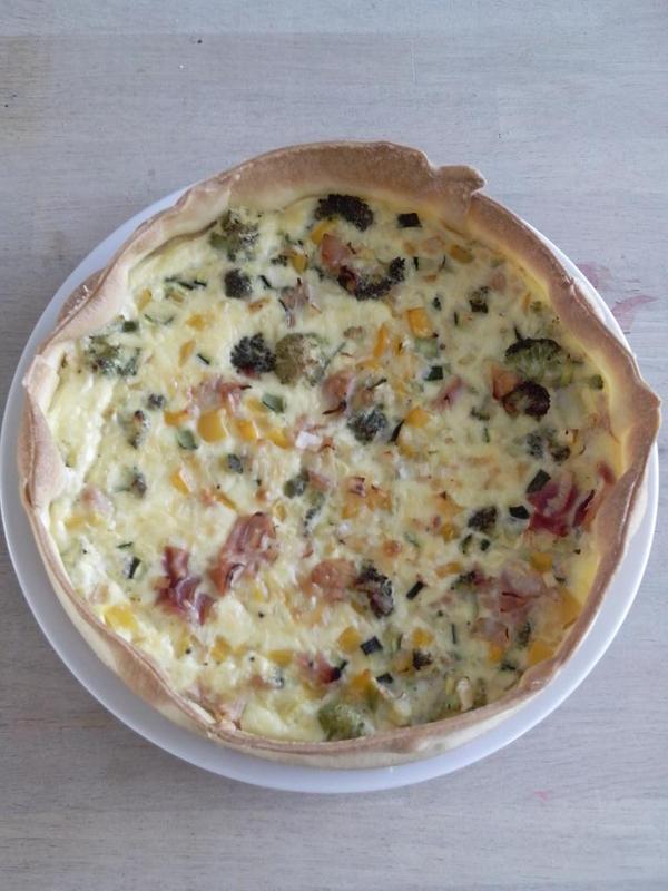 lekkerbio's tweet photo. Homemade quiche today #gezondgenieten http://t.co/vileFcAvMM