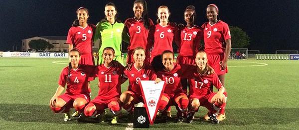 BaalbakiFootbal's tweet image. Nahida#4 du #CNHP #FSQ choisie joueuse du match #Canada 6 - #Cuba 0 pour #Concacaf #U15F