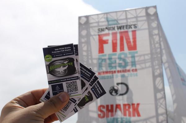 SharkStopper's tweet image. The SharkStopper® at #FinFest #SharkWeek #EveryWeekIsSharkWeek #SharkWeek2014 -The @CrwdFndPlanning Team