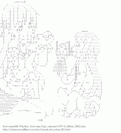 utf8art's tweet photo. Asuna &amp; Yui (Sword Art
http://t.co/c4ue5XCUFK 
 2545char #AA #sword_art_online http://t.co/Pq7v6Bxi7m
