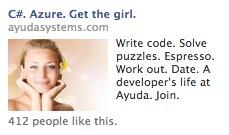 Brogrammer's tweet image. My type of job: write code, work out, get the girl. A developer's life at Ayuda.