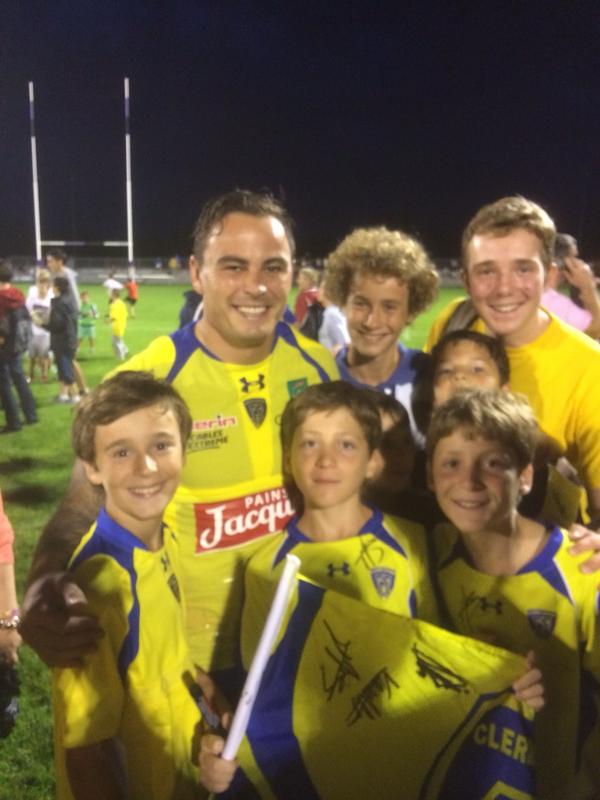 Super atmosphère  a Issoire et Bcp plaisir pour les enfants. Merci aux joueurs de l'ASM  et bonne saison