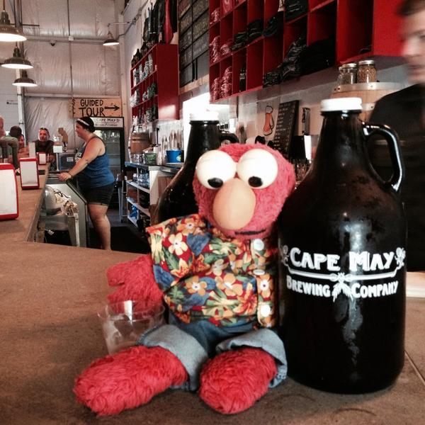 Just dropped by for a tasty beverage at #CapeMayBrewCo #bog #devilsreach #hellsyeah