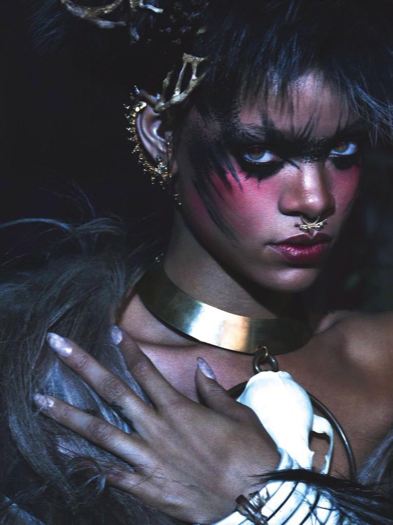 Rihanna stuns with Eskimo look for W Magazine!