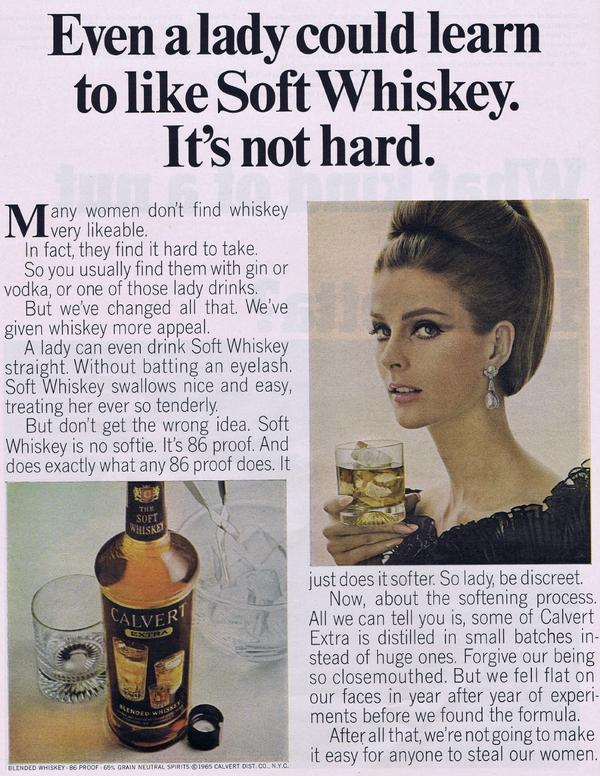 Girl_Whisky's tweet photo. Even a lady could learn to like Soft Whiskey. It's not hard! http://t.co/fLSnHTr3Ea