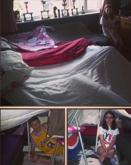 RyConwayBoxer's tweet photo. Den with the sis http://t.co/WOwHnWmVqB