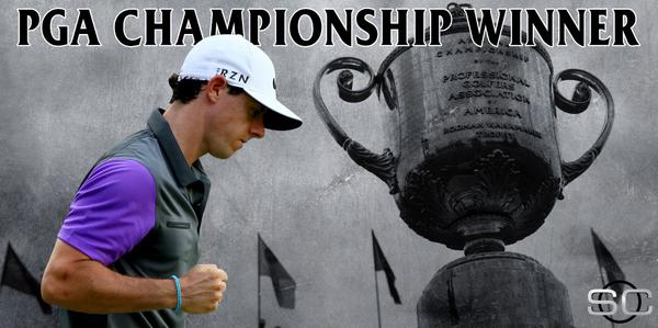 Rory McIlroy wins the PGA Championship!