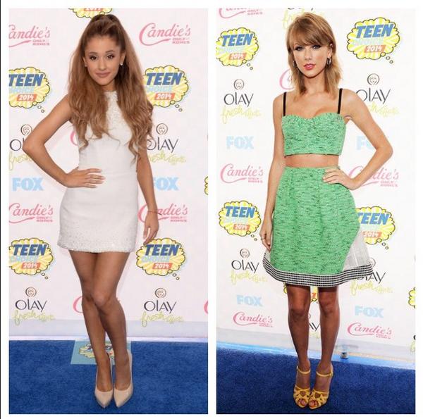 battle_celeb's tweet image. RT for Ariana Grande
Fav for Taylor Swift