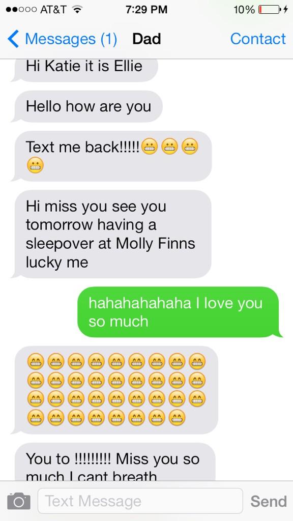 ktdvo10's tweet photo. the texts from my 8 year old sister... http://t.co/wZ2NEet2c8