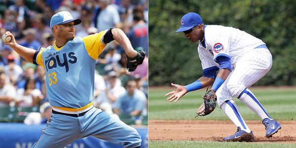 MLB on X: The #Rays' faux-backs and the #Cubs' throwbacks are pretty  excellent.  / X