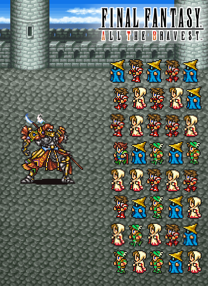 DrCidd's tweet image. FINAL FANTASY ALL THE BRAVEST is here! An easy-to-play adventure with massive battles awaits! #FF_ATB