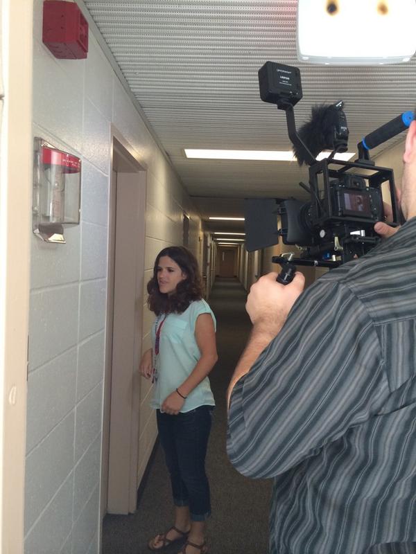 Tanis1987's tweet photo. Color games video in progress!! #freslife14 http://t.co/avSt81BnkP