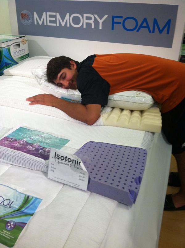 laura_cantu_'s tweet image. Shopping for pillows for college...with @MichaelCantu_13 #tooFirm #tooSoft #tooFlat #makeupyourmindalready! ❤
