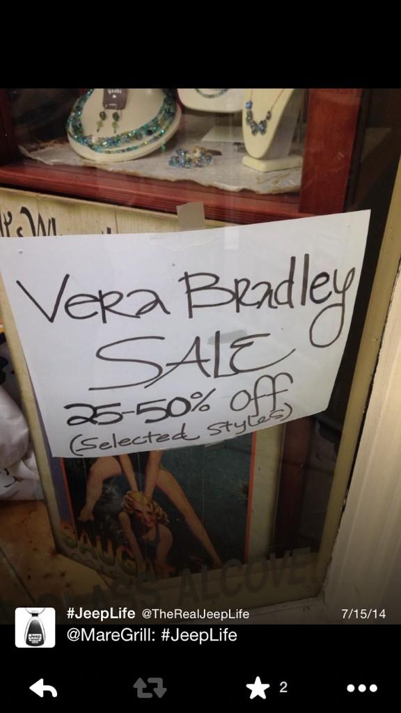 TheRealJeepLife's tweet photo. @chrisroberti @HeartyWhite: Except when they're on sale! #JeepLife http://t.co/Qbr4SmgZ5a