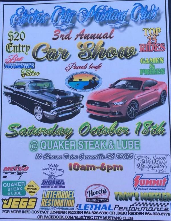 KelsoGary's tweet photo. Club car show October 18th http://t.co/9ujEmDk0js