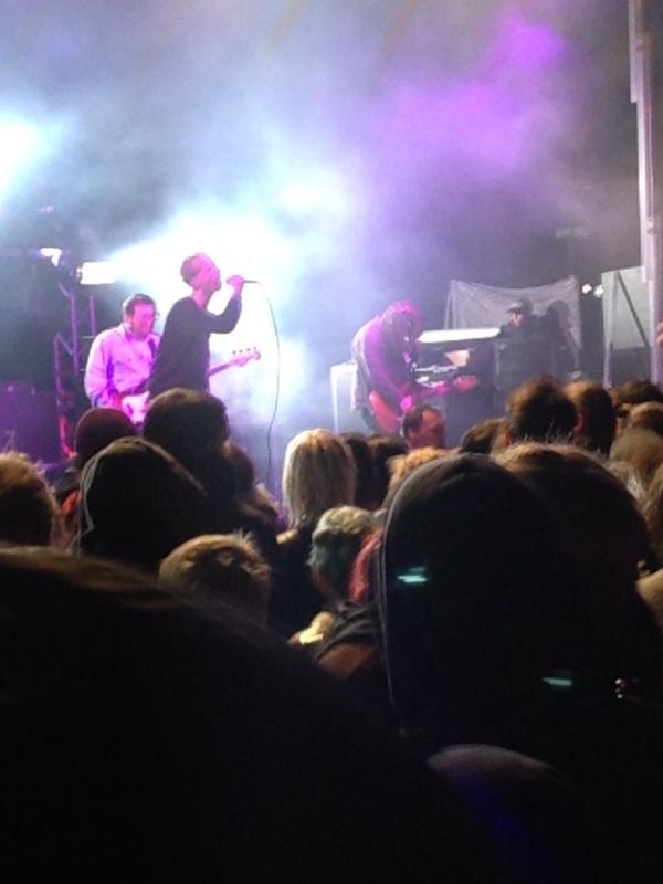 dailystar's tweet photo. The audience are crowdsurfing crazy for @EAGULLSUK @BEACONSFEST #beaconsfest http://t.co/iEiO2lNy7O