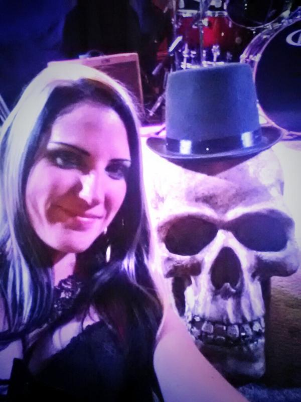 Me and Mr. Skully last night in Bryan, TX!