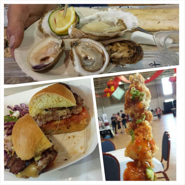 maryshappybelly's tweet photo. Delicious eats @tofoodfest with @bricksnmortar @islandoysters and #Mr.Gushi http://t.co/j9PUokaXfr