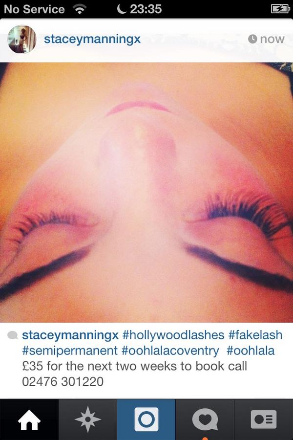 staceymanningx's tweet photo. #lashes #sunbeds #laser #microdermabrasion #hair #extensions #nails #oohlala http://t.co/5sQqeg0axA