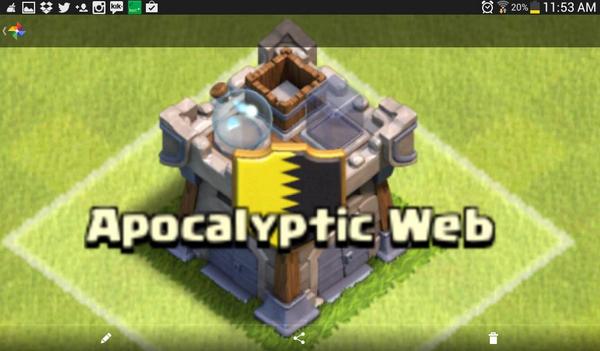 AmlandCarter's tweet photo. Join us, were good and shit, #needaclan #clashofclans #apocalypticweb #idontknow http://t.co/q4hU4suBCo