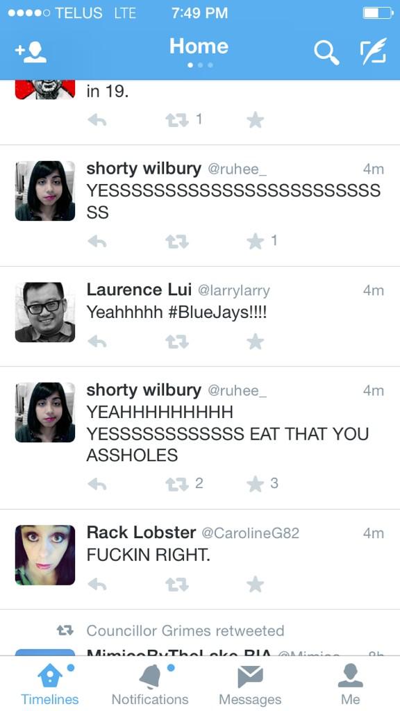 Overheard from the bleachers