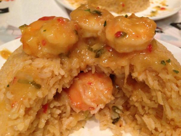GianfyP's tweet photo. Ed ecco a voi il mio risotto al lime con salsa al chili ,lime ,gamberi e miele 😋😋😋 http://t.co/XQc7yHeL5X