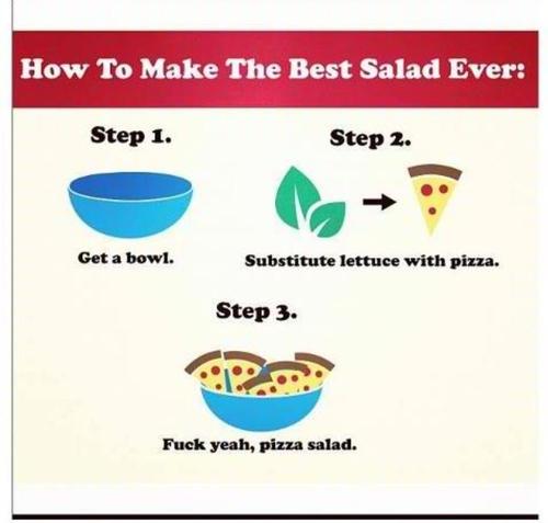 MensHumor's tweet photo. Looking for lunch ideas? Here is the best salad ever! http://t.co/G219O9ffHI