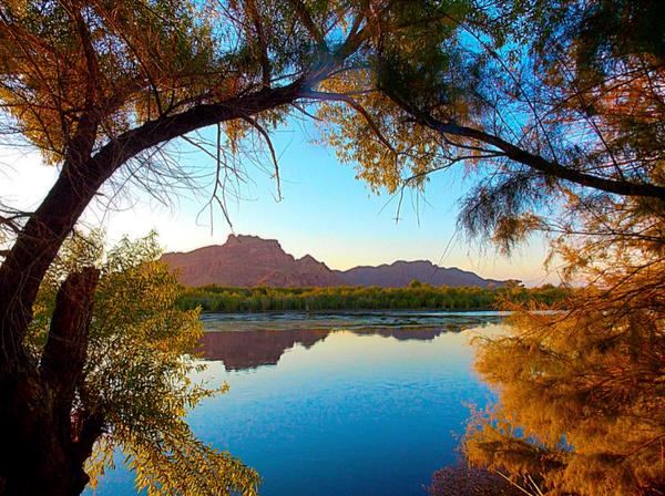 azcentral's tweet photo. #AZ365: California, we don't need your beach. #Arizona has its own beautiful waterfront. http://t.co/H5cIeF34f1 http://t.co/yXDeXHumgb