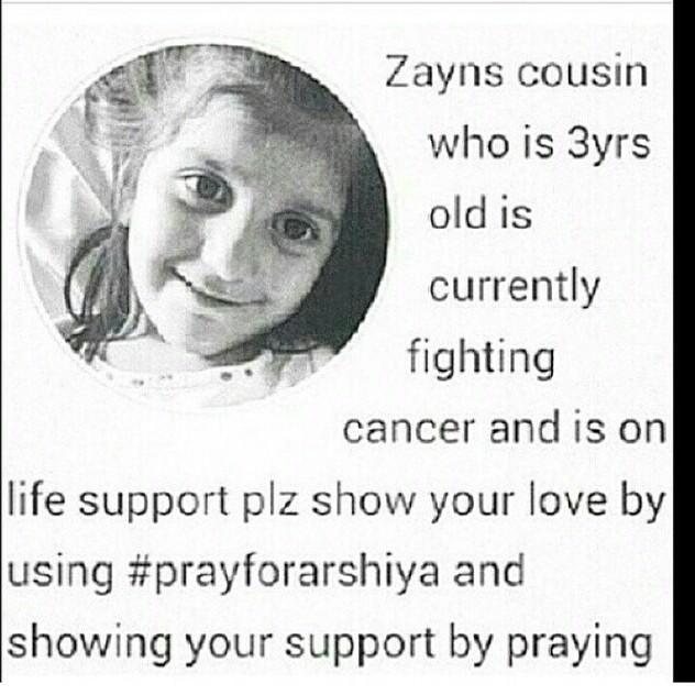 EVERYONE BETTER RT THIS
I DON'T CARE YOU YOU LIKE 1D OR NOT
THIS LITTLE KID IS FIGHTING FOR HER LIFE
#PrayForArshiya