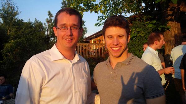 MonteMcNaughton's tweet photo. Had a great chat with @AviAbrams tonight at the York Centre #PCPO team BBQ. To win in 2018 we need more like Avi. http://t.co/7cWPzH5j76