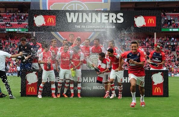Who had the better celebration from <a href="/Arsenal/">Arsenal</a>'s victory in the #CommunityShield? Was it the players...