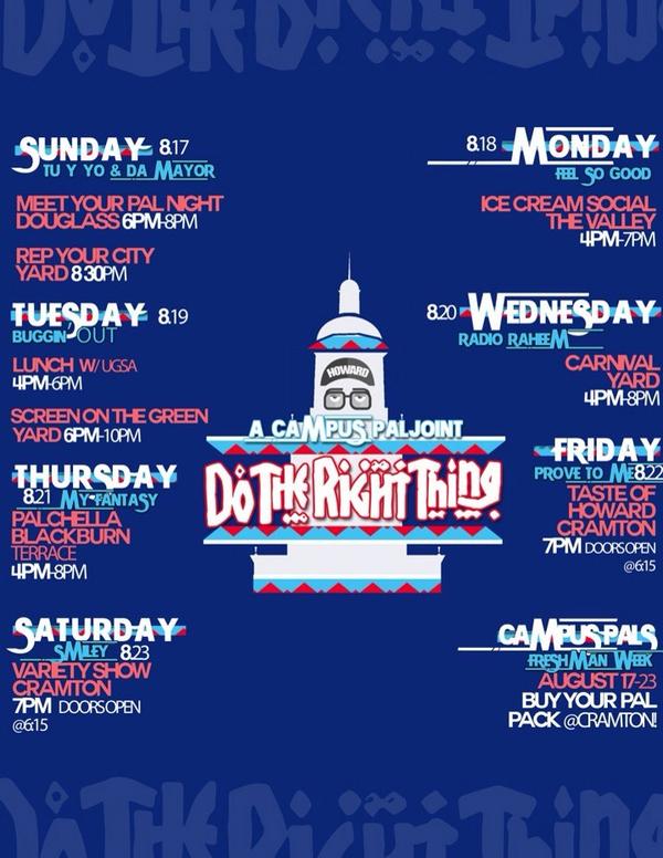 CampusPals1946's tweet image. #InOneWeek