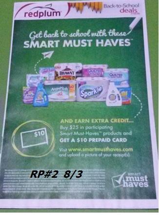 CouponReference's tweet image. 08/03 inserts available - ppff $18 for 10 Full Inserts of each shown; (2) Redplum and (1) Smartsource 
msg me