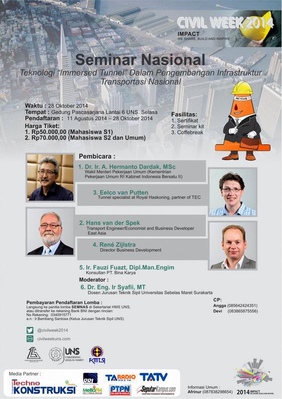 Hai @mahasiswaUIR <a href="/hmsuns/">HMS UNS Solo</a> Present Civilweek 2014 total hadiah 46 juta. Info: civilweekuns.com   | JOIN US!