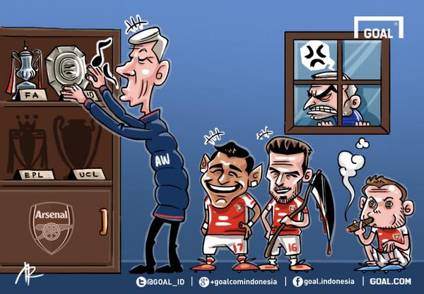 "<a href="/GOAL_ID/">GOAL Indonesia</a>:#Wenger Sudah Unggul Dua Gelar Atas Jose #Mourinho - bit.ly/1r4nc0n | M: bit.ly/1rggqzZ "