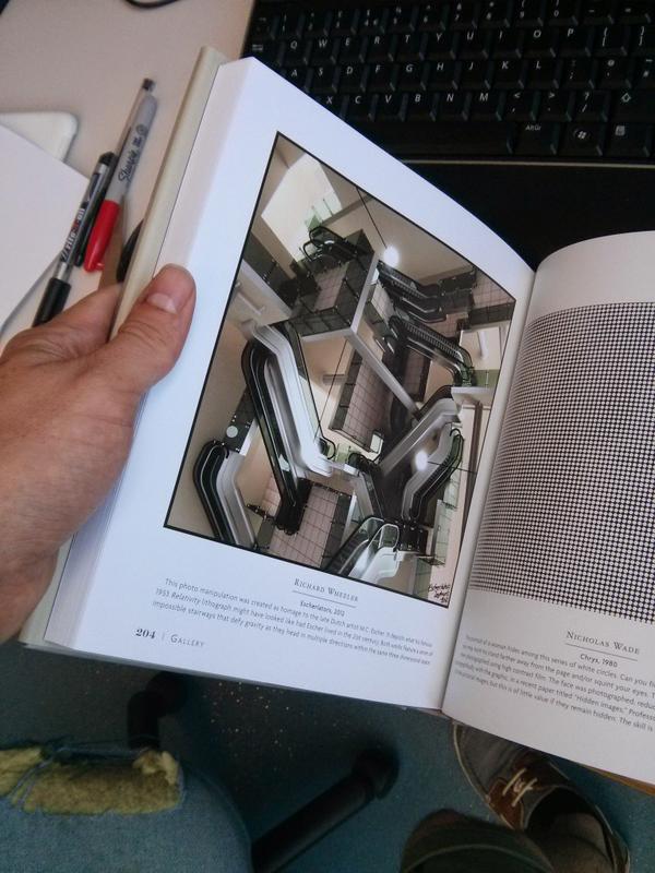 Zephyris's tweet photo. Escherlators, featured in "The Art of Deception" by Brad Honeycutt http://t.co/6TrKL4TIr8 http://t.co/ScihfohC8f http://t.co/C2K2Umytfm