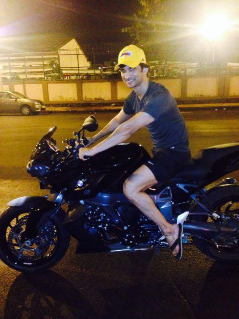 sushant singh rajput bmw bike