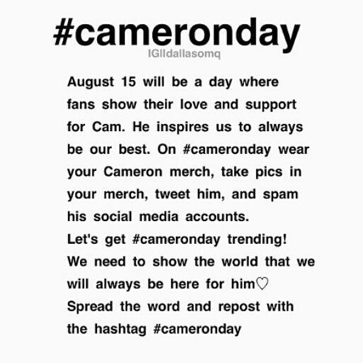 XXXjaidenXXX's tweet photo. #Cameronday @camerondallas http://t.co/ybV7lmSqq0