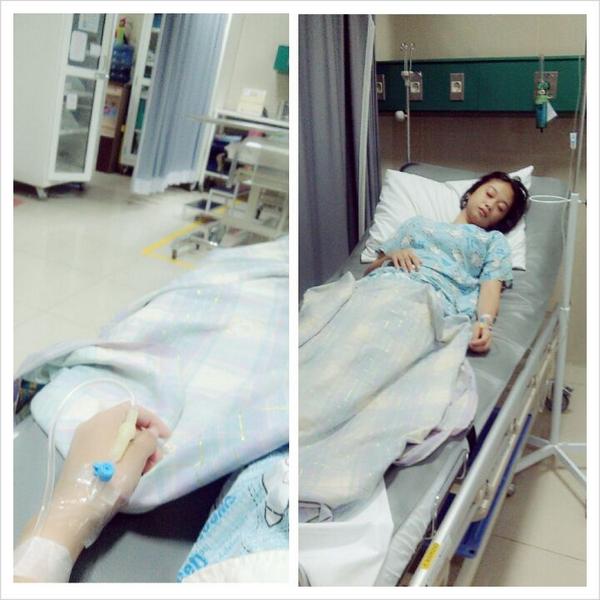 Pulang ke bone sakit. Balik ke jakarta sakit jga. Yaa allah semga d blik smua ini ad hikmanya . GWS for mee :"(