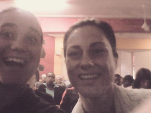 Jacqui_danger's tweet image. The first #selfie of the day at #edtechsummitsa with @joanne_carrie